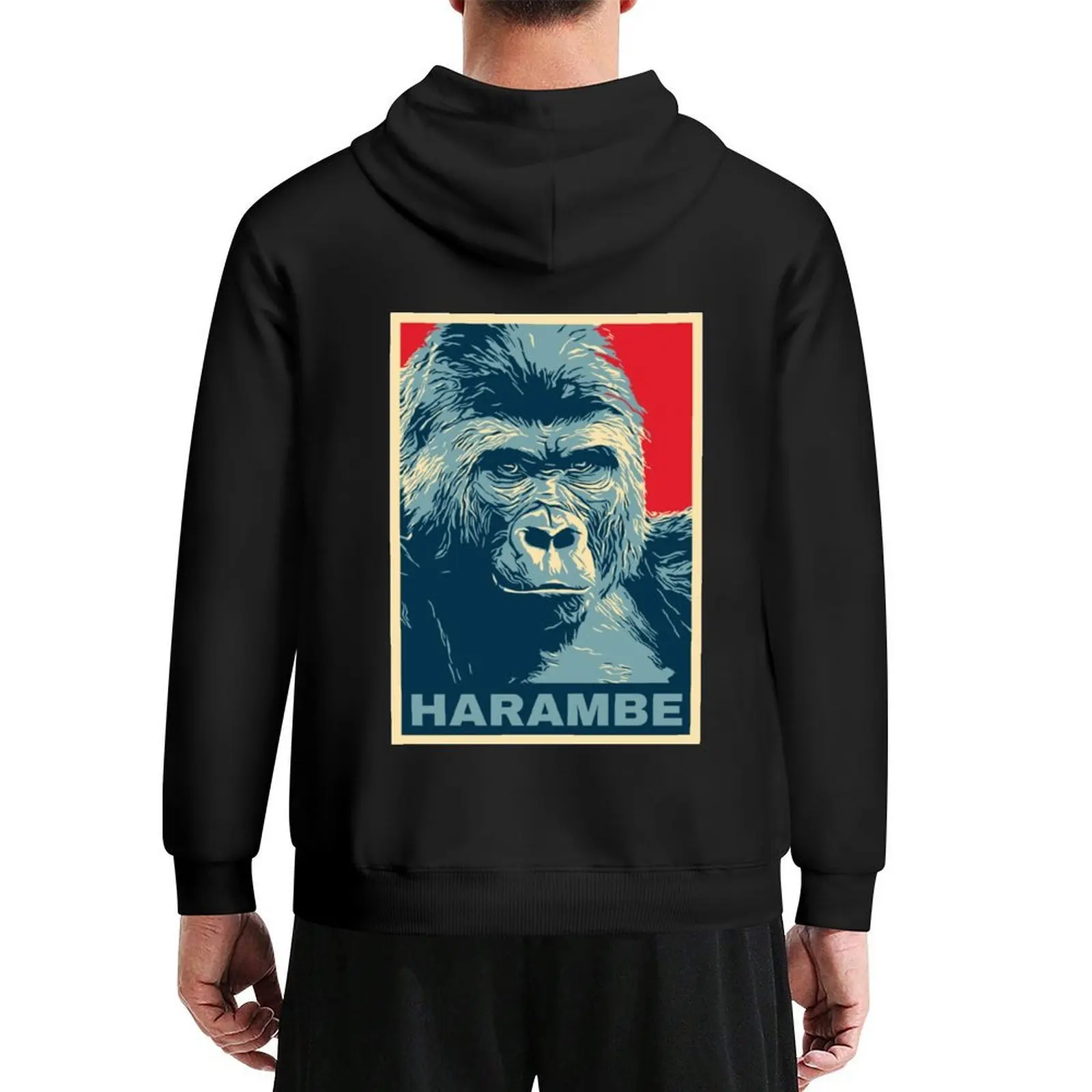

Harambe 1 Hoodie men's sweat-shirt set mens clothes men's clothes fashion men hoodie streetwear