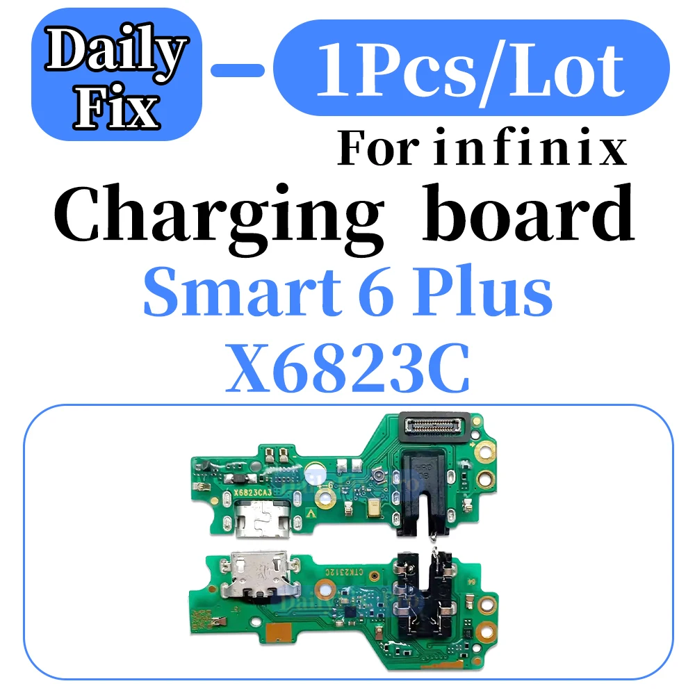Suitable for Infinix Hot 20S X6827 Phone Bottom Charging PCB USB Port Replacement Repair