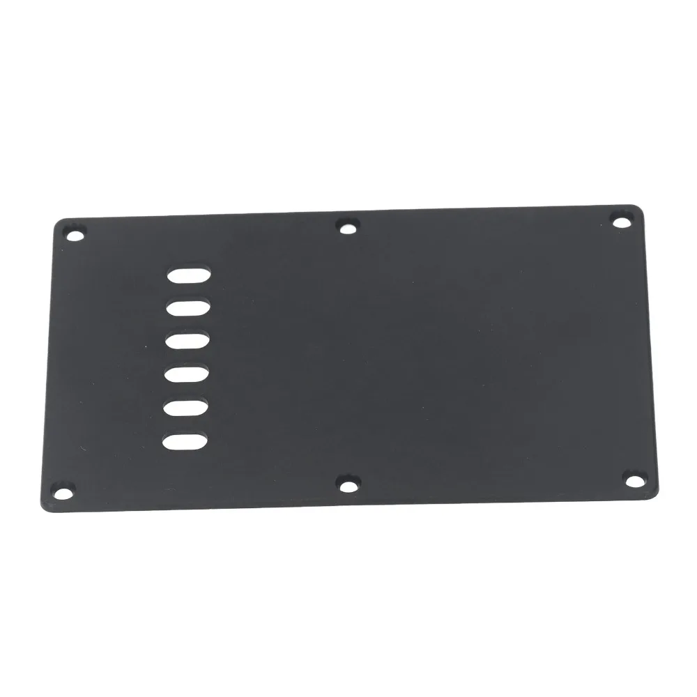 Premium Plastic Material Tremolo Cover Plate Black Color Guitar Accessories Kit Guitar Back Plate For Electric Guitar