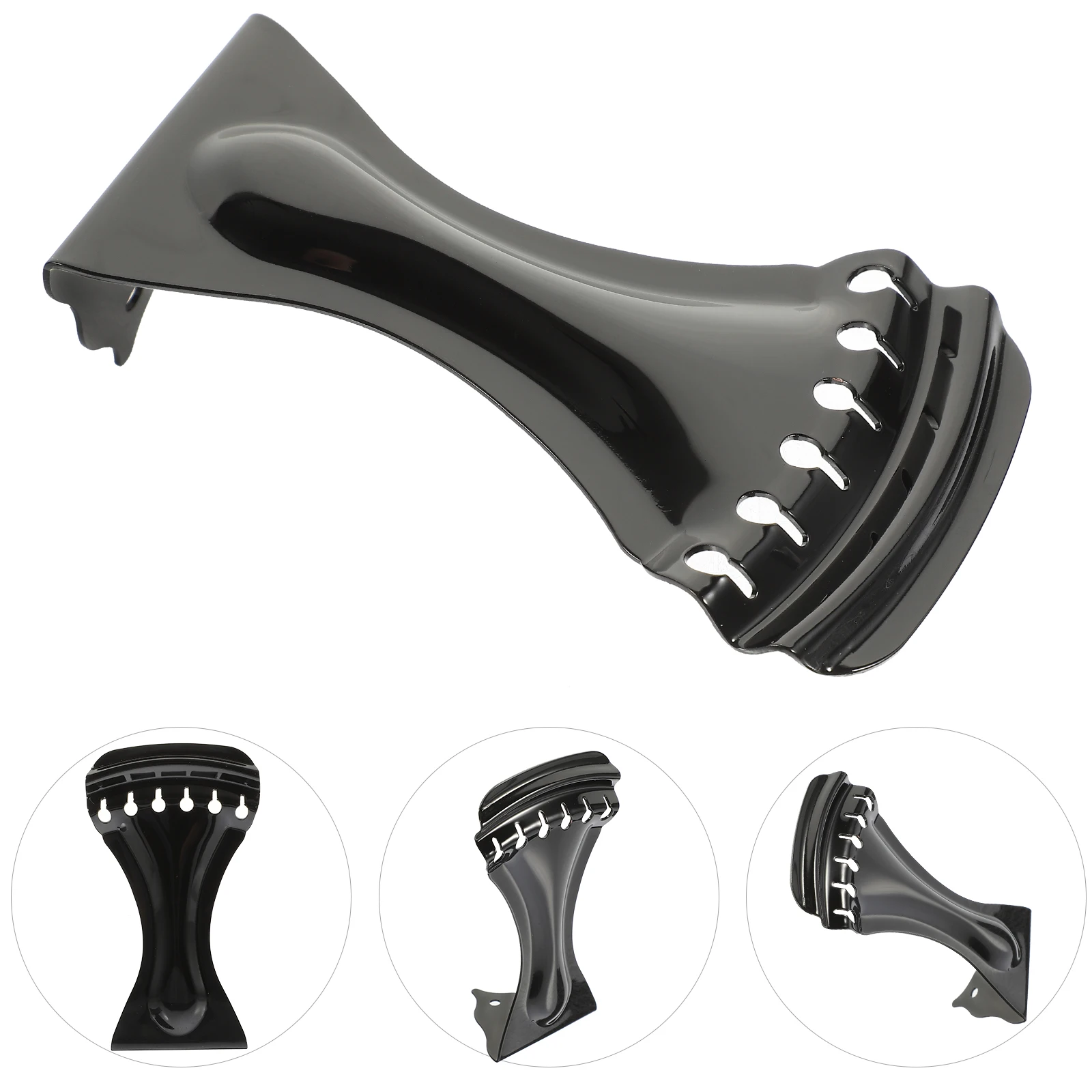 

Duobaoqin Pull Thread Resonator Guitar Repair Echo Replacement Dobro Parts Tailpiece Black