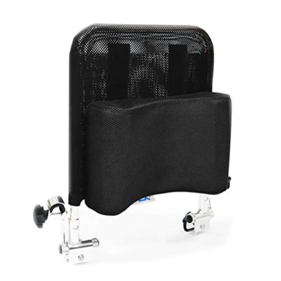 

Wheelchair Headrest Attachment Universal for Self-propelled Wheelchair Transport Chair Adjustable Distance 16-19 inches