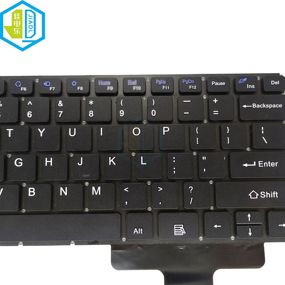 US English Laptop Keyboard K3725 KY284-3 K883 Notebook PC Parts Replacement Keyboards Black Keycaps USA United States QWERTY