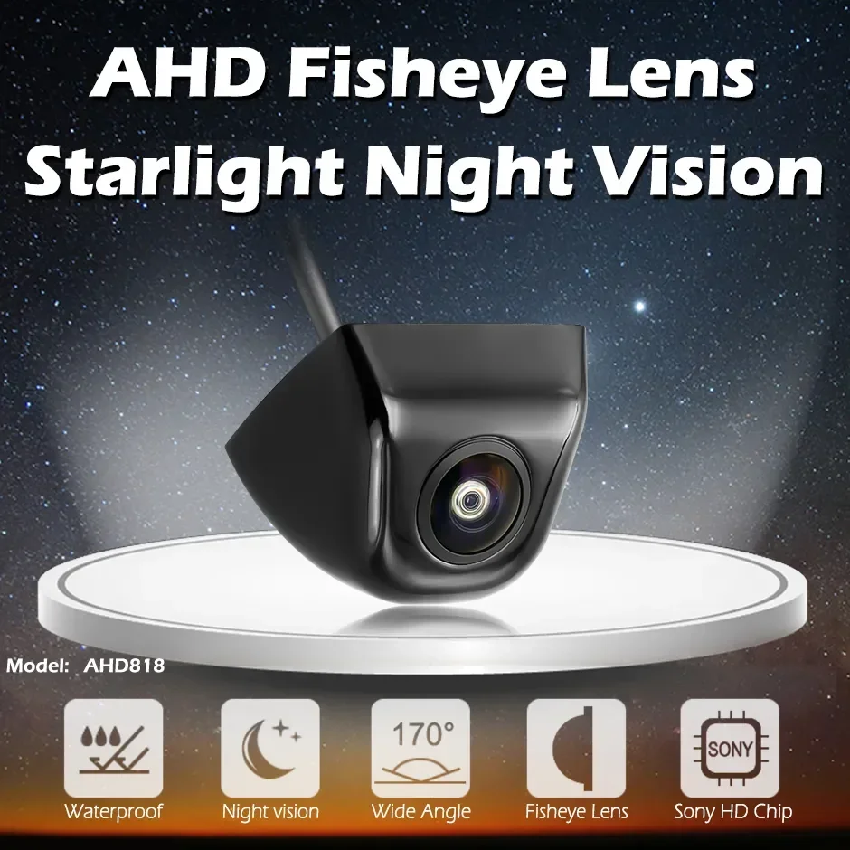 

HD 170° Vehicle Camera Waterproof Rear View Parking Cam Auto Car Car Reverse Backup Universal Night Vision CCD HD Automobiles