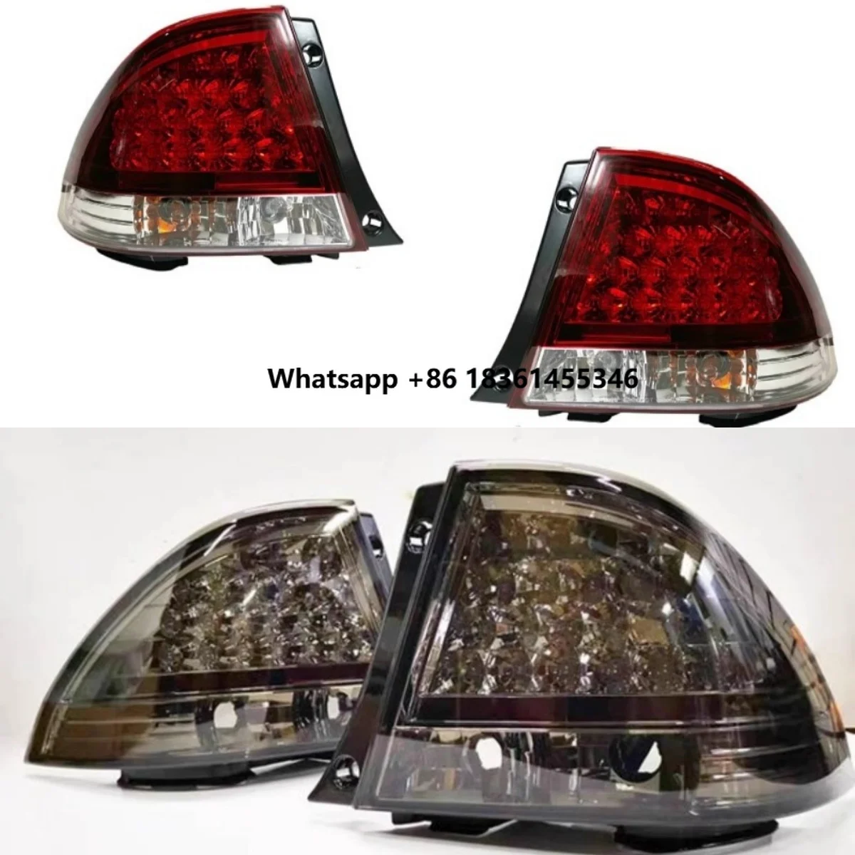 

For Is200 Modified Brake Light Daytime Running Light Turn signa Car Taillight Rear Trunk Lamp Assembly l