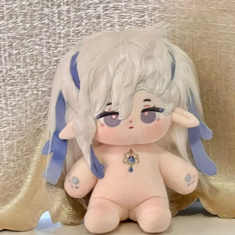 Stuffe 20cm Game Genshin Impact Neuvillette Cotton Cute Plush Puppet Toys for Children Adults Kawaii Collectible Fans Gift