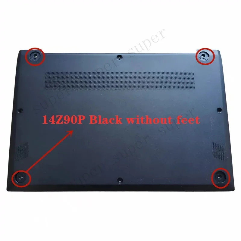 S+New Shell For LG Gram 14Z90P Laptop Front Bezel/Bottom Case
