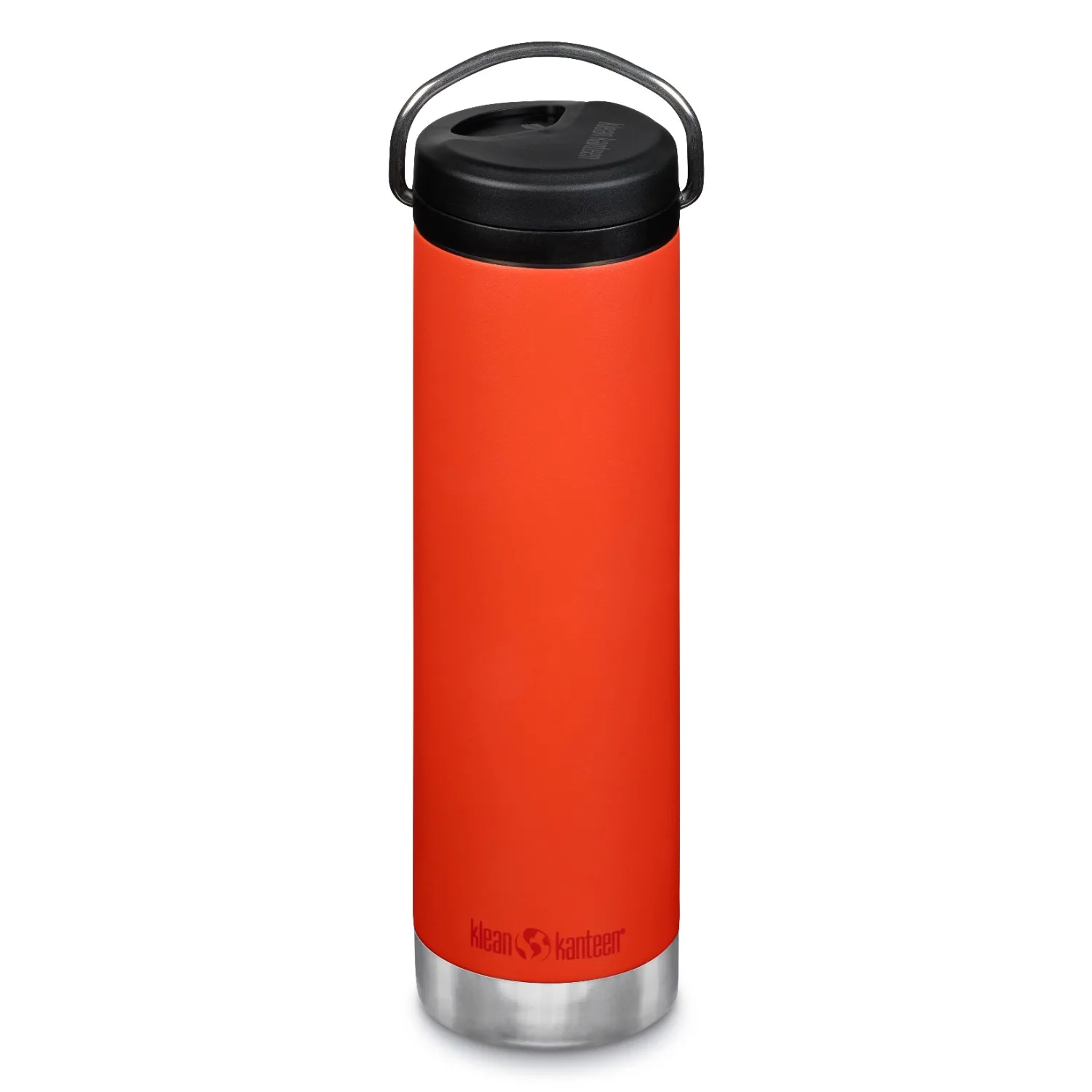 Klean Kanteen 20 fl oz Stainless Steel Insulated Water Bottle Twist Cap Tiger Lily