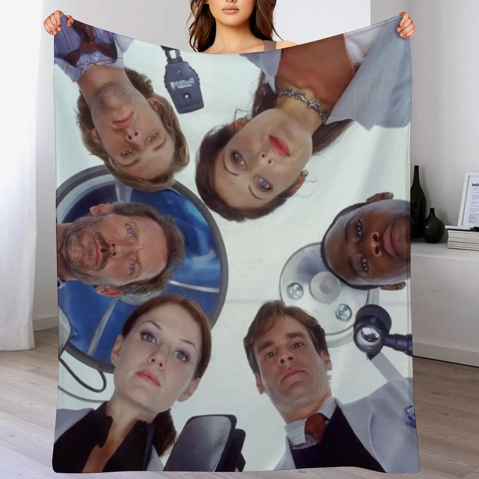 

house and the ducklings Throw Blanket for babies For Baby anime Comforter Blankets