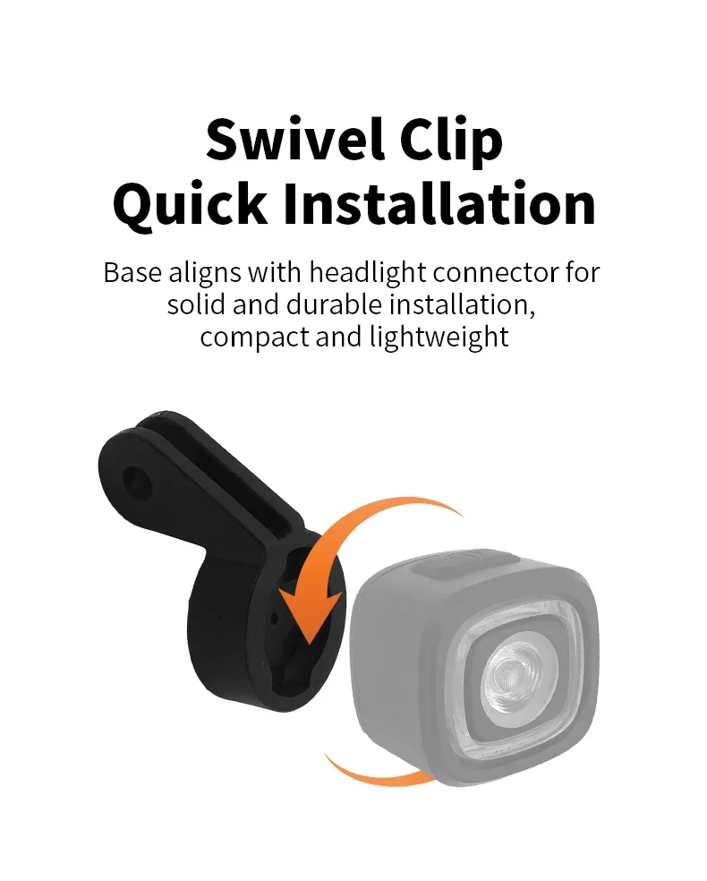 RRSKIT Halter Für GOPRO Für Magicshine RN120 Rücklicht Halter Doppel Loch Adapter Sitzkissen Bogen Montage Halterung Zubehör – Detail 6