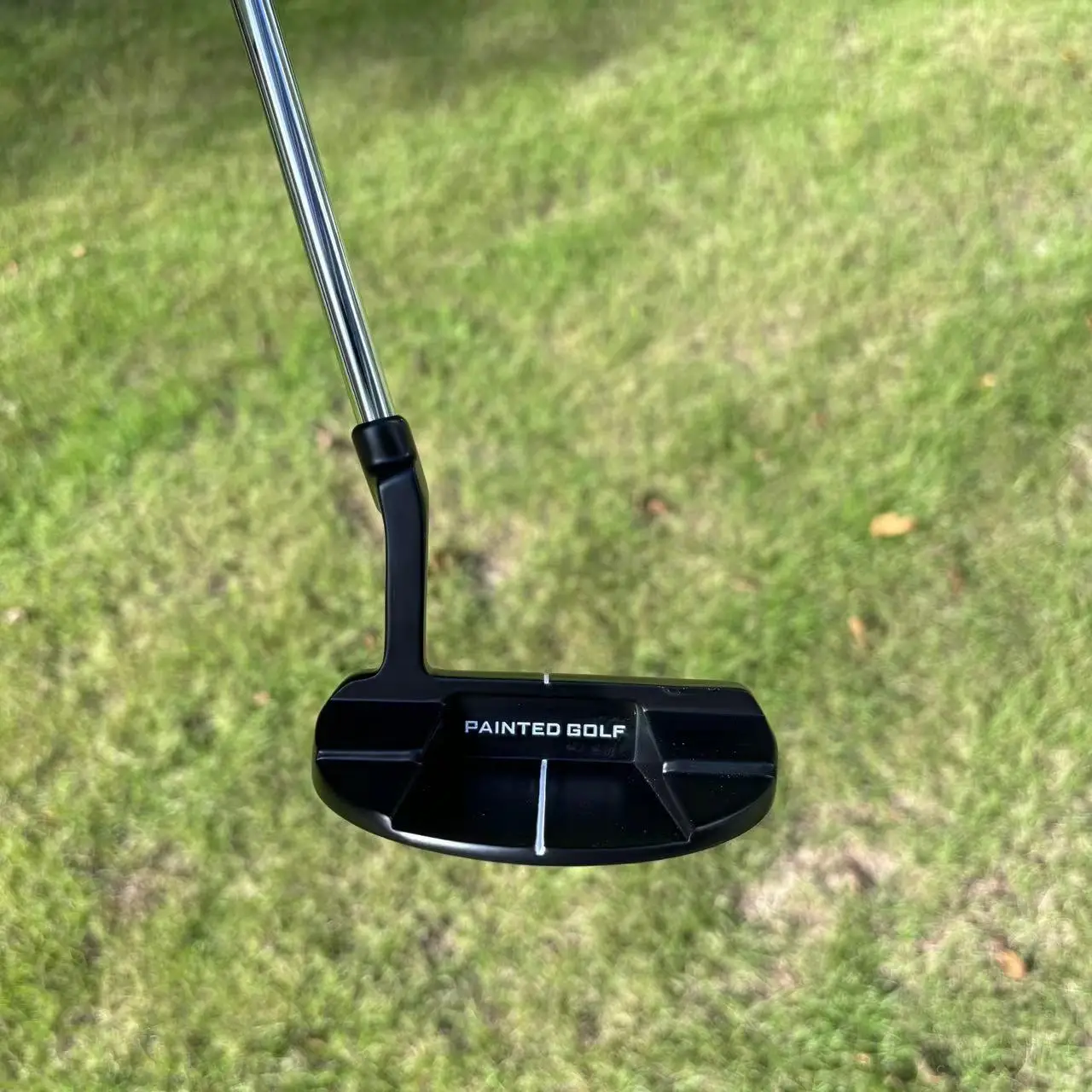 مضرب جولف PA-005 برأس زنك مزورة لليد اليمنى للرجال، 34/35 بوصة مع عمود فولاذي، قبضة مطاطية سوداء #3