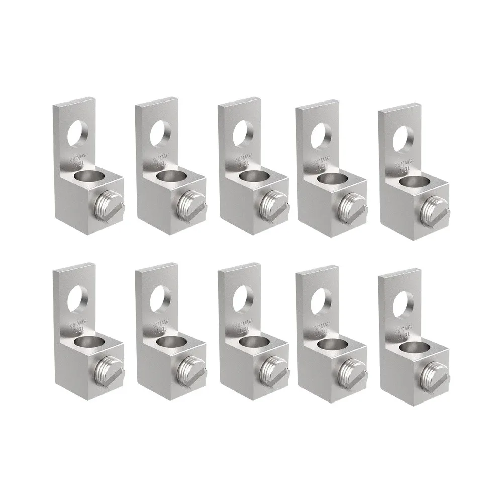 Quick Connect Aluminum Terminal Block Featuring Pressure-Free Nose Straight Screw for Fast and Repeatable Connections