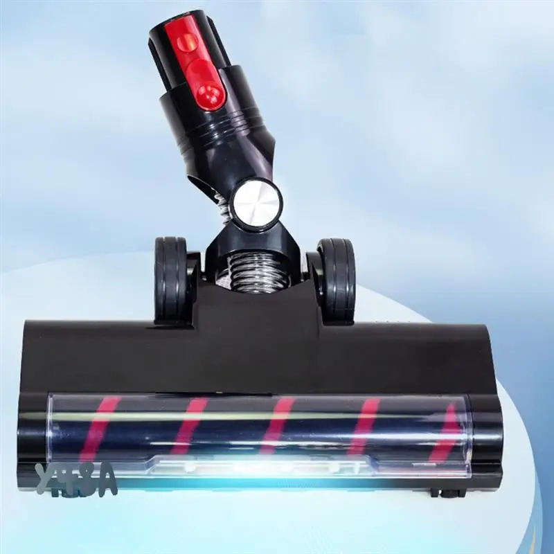 

Electric Floor Brush Head For Dyson V7 V8 V10 V11 V15 Vacuum Cleaner Replacement Parts With LED Dust Lights-Y48A