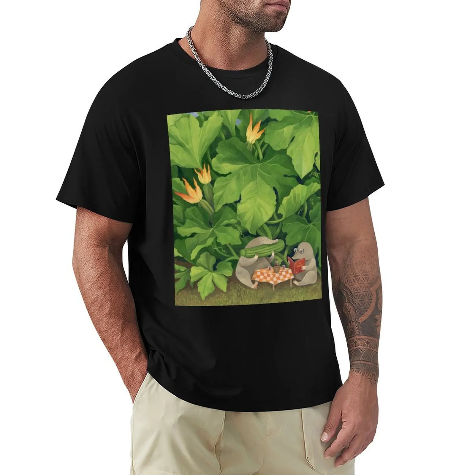 

Two moles T-Shirt oversize t-shirts man clothes anime figures men t shirts