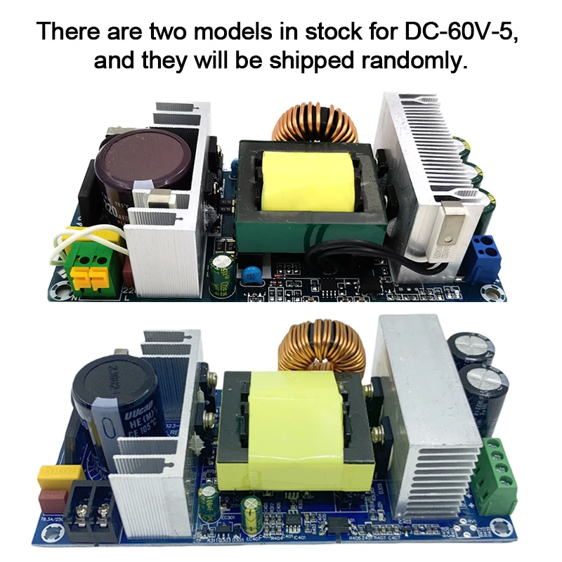 300W Switching Power Supply Module PCB Board AC 90-260V to DC 60V 5A SMPS Small and Light Switch Power For adapter DC-60V-5