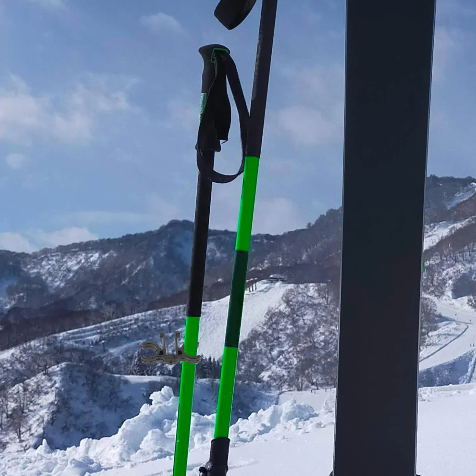 

5pcs Trekking Pole Clip Hiking Pole Holder Walking Stick Buckle For Fishing Rods Ski Poles Camping Hiking Outdoor Gear Organizer