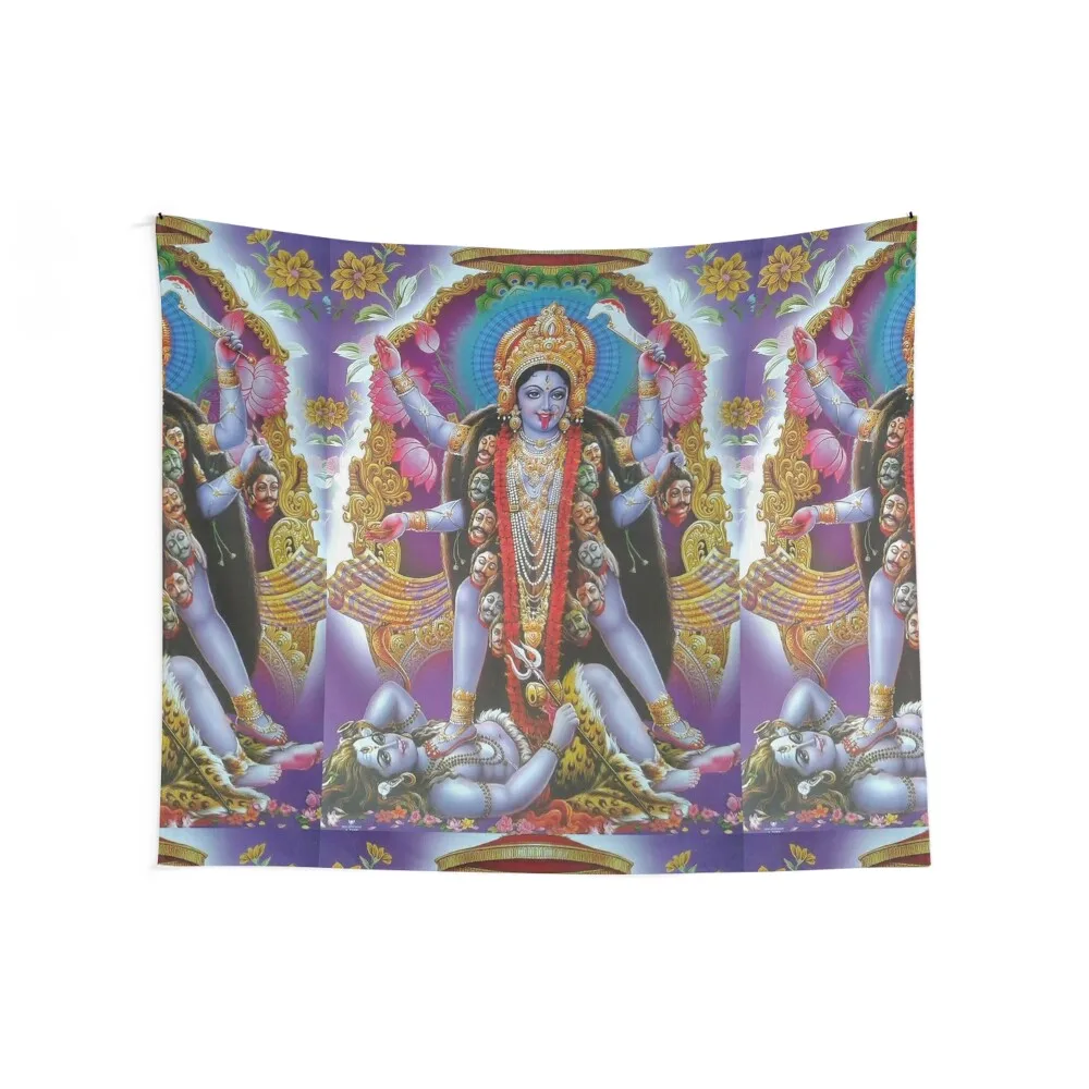 Hindu Goddess Kali Tapestry Decoration For Rooms Bedroom Deco Tapestry