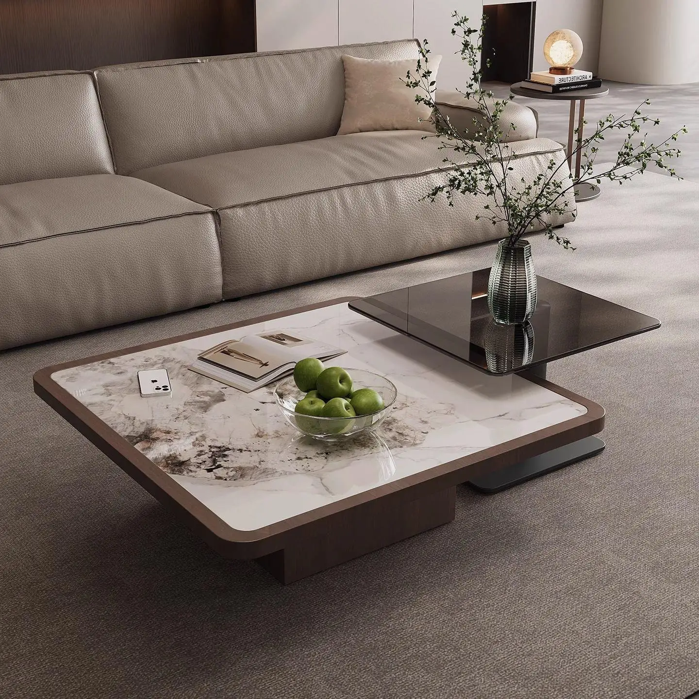

Italian minimalist coffee table New modern minimalist coffee table