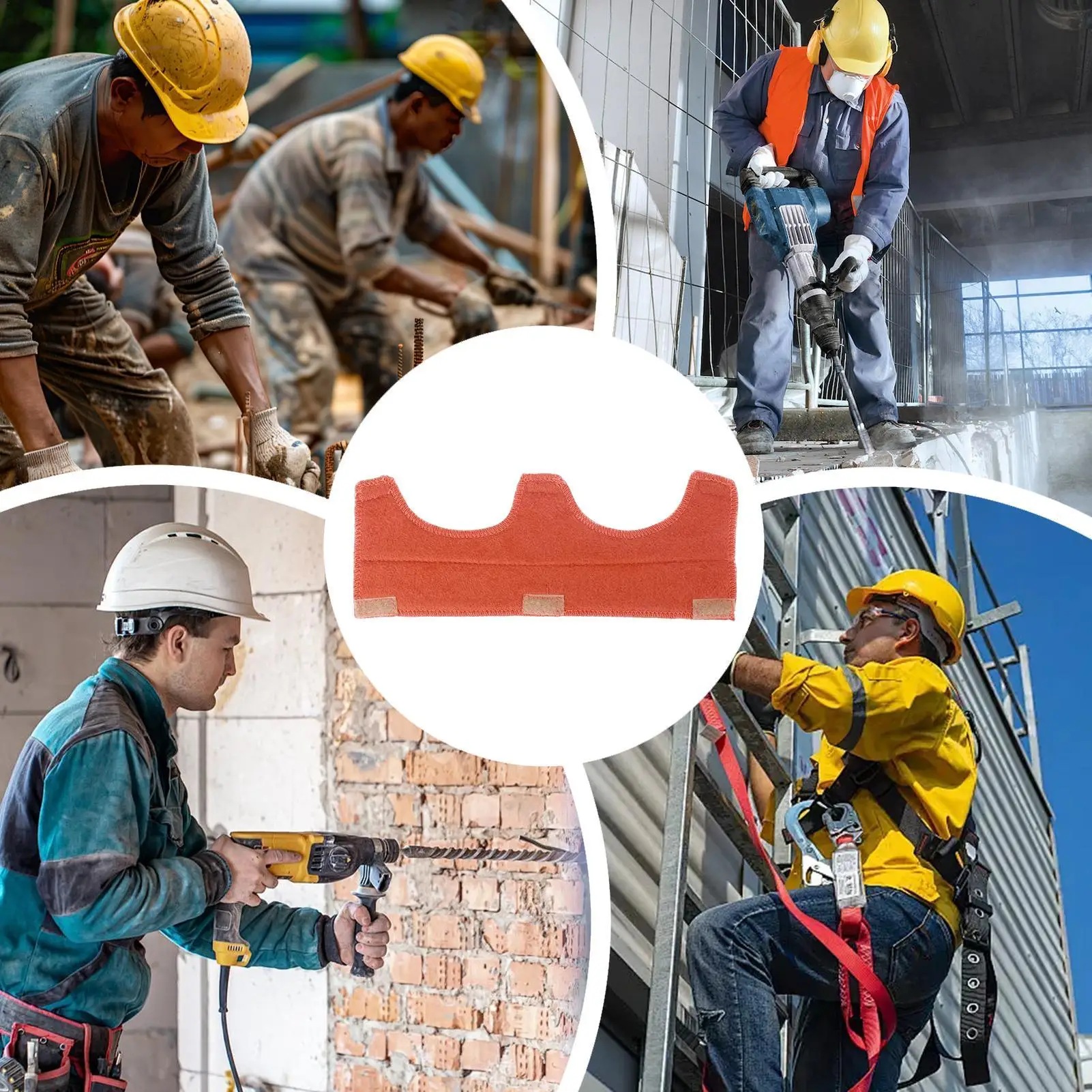 

Повязки для каски, повязка для шлема, 6 шт., влагоотводящие многоразовые повязки для мужчин и женщин, сантехника, пожарная фабрика