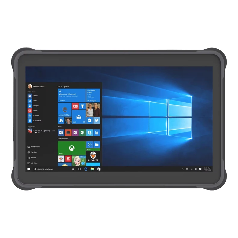 NewIP67 N5100 10.1-Inch Industrial Rugged Tablet PC Android Windows 10 12 with 4G 3G New Industrial Rugged Tablet 6000mAh 7.6V