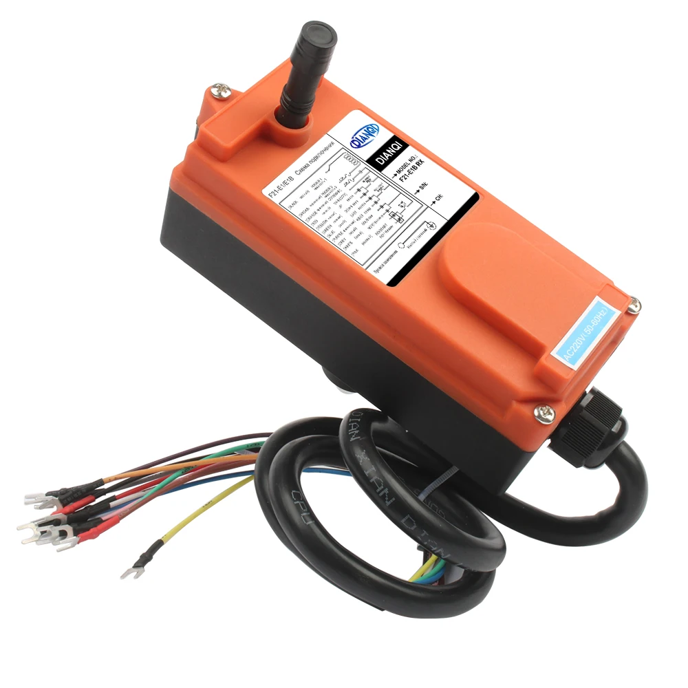 Industrial crane radio remote controller Wireless switches Hoist Crane Control Lift Crane for crane F21-E1B 220V380V110V 12V24V