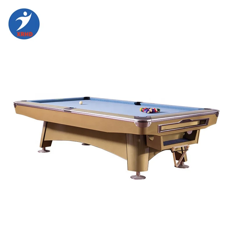 

Игровой стол Billard, горячая распродажа, шифер 7 футов, 8 футов, 9 футов, индивидуальный бильярдный стол