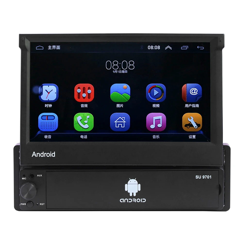 Wholesale Intelligent Big Screen Android 10.1 Navigation GPS For 9701 1+16G Car Radio Stereo Player Support Mirror Link Function