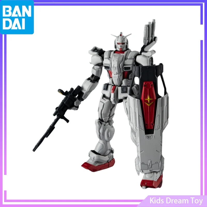 Bandai in Stock Original GUNDAM UNIVERSE Anime Figures GU37 GUNDAM EX Action Figures Toys Collectible Model Gifts for Boys Grils