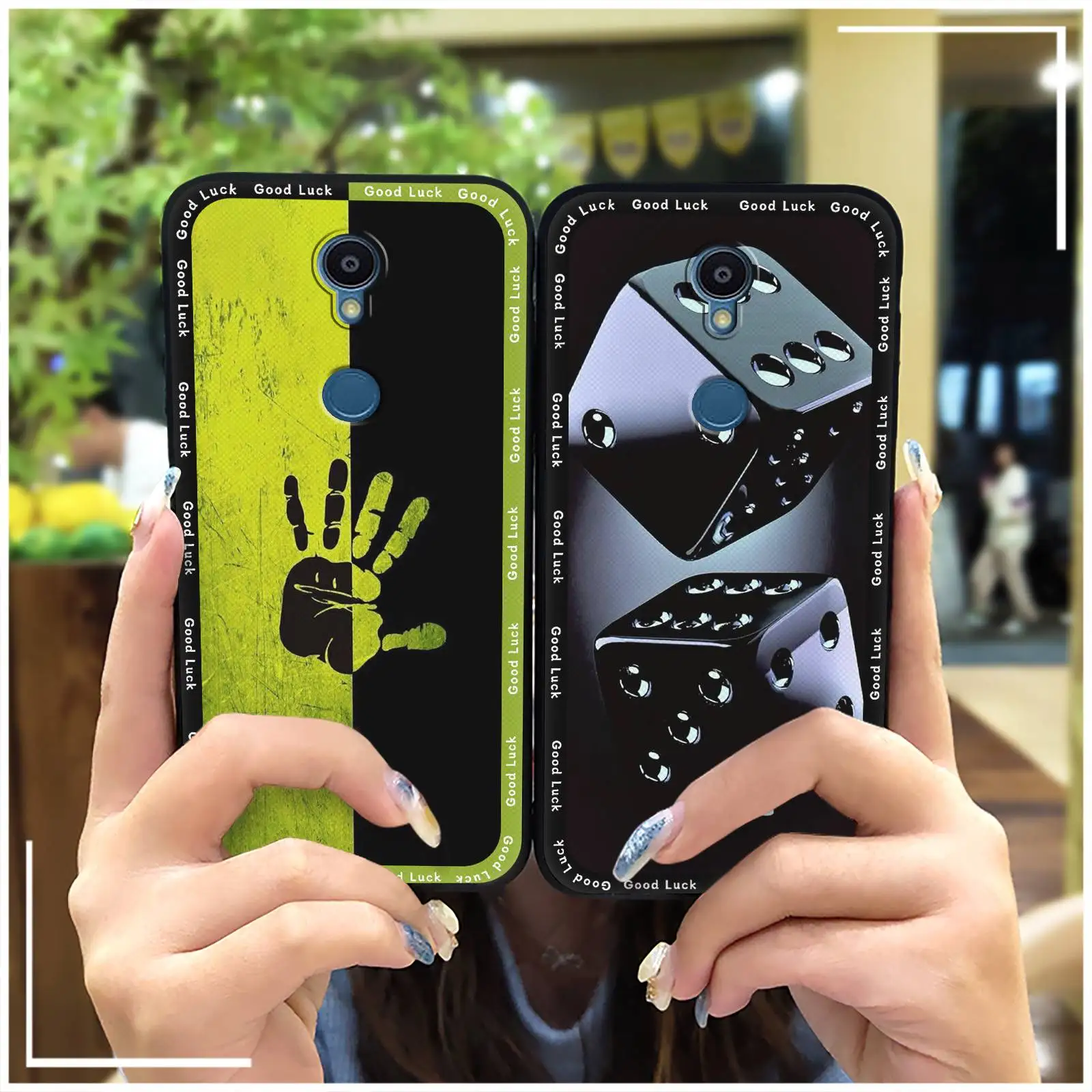 Fashion Design Silicone Phone Case For Sharp Rouvo V Graffiti Mobile Case TPU Anti-dust Cover Shockproof Cartoon Cute