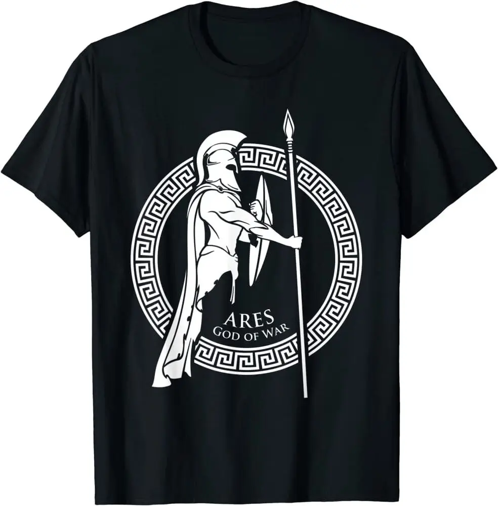 NEW LIMITED Greek Mythology Shirts Ancient Greece History Lovers of Ares T-ShirtAnime Pattern Clothing Y2K Summer