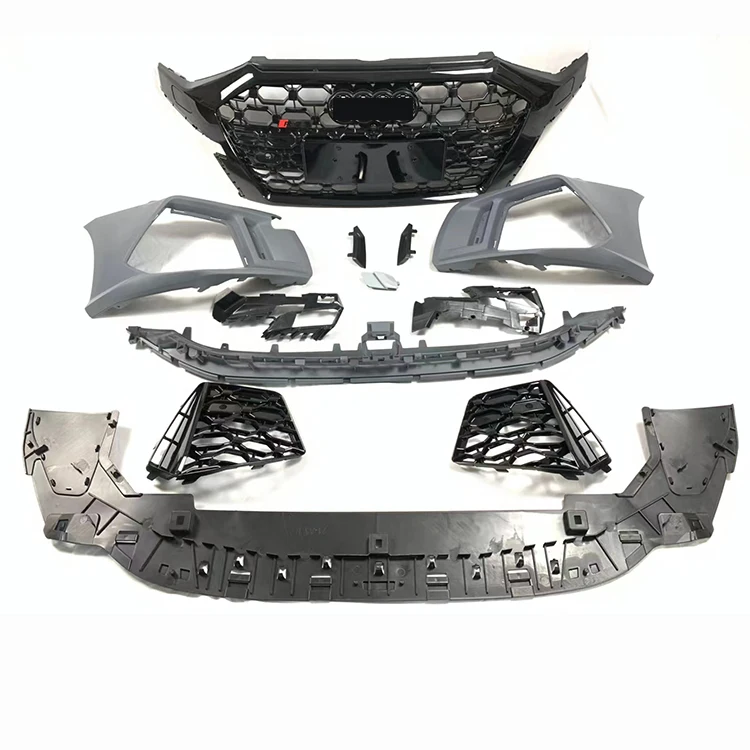 

High quality new products RS3 A3 car front body kit bumper with grille for Audi 2020 2021 2022