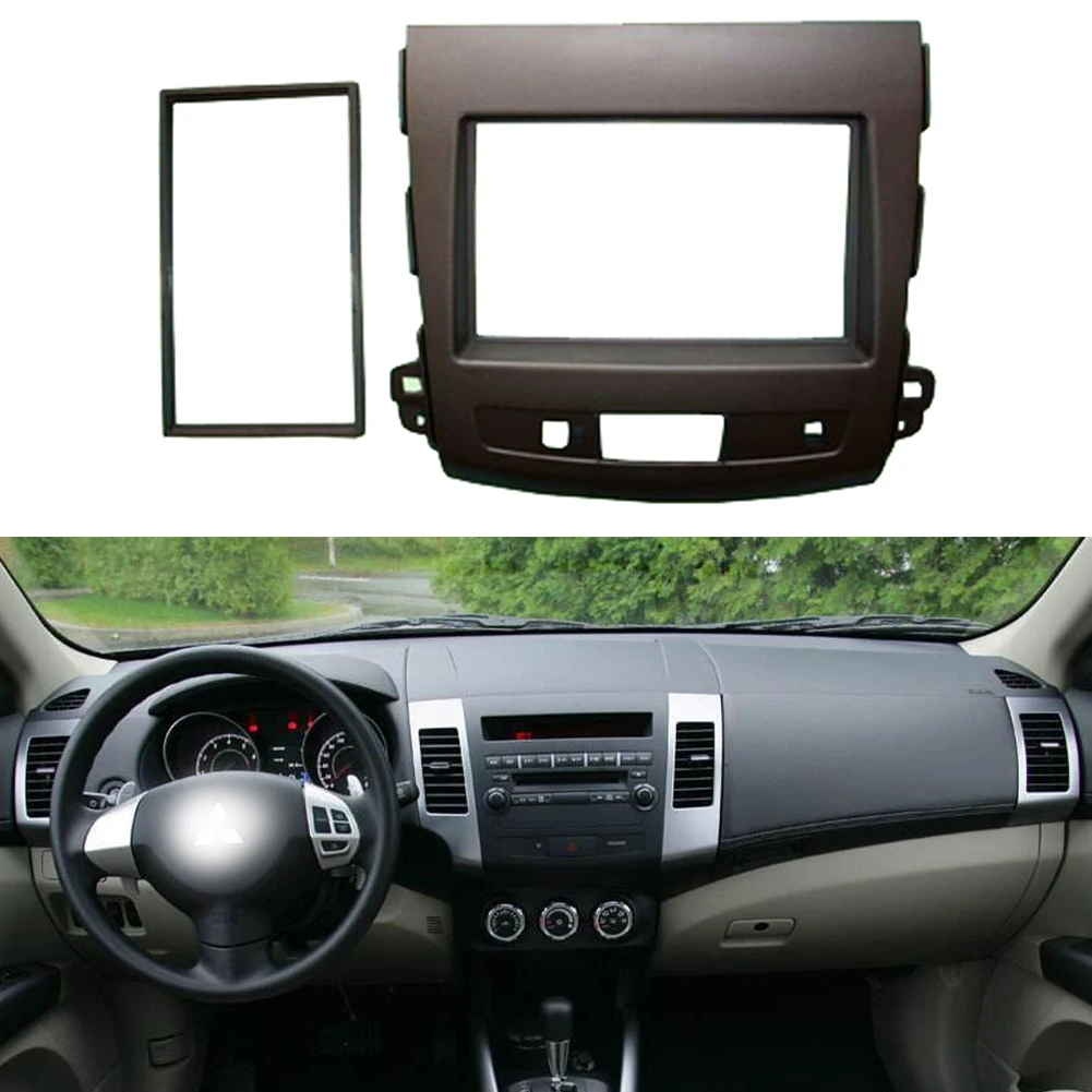 

Car refitting DVD frame,DVD panel,Dash Kit,Fascia,Audio frame For MITSUBISHI OUTLANDER LX,Peugeot 4007,Citron C-crosser