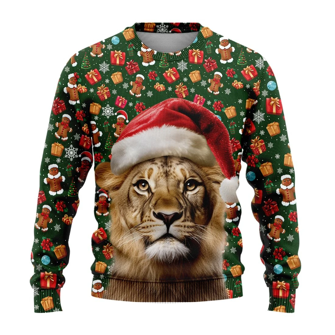 Śmieszne świąteczne swetry z grafiką zwierząt na Boże Narodzenie 2025, brzydkie swetry z motywem małpy, lwa, orła, bluzy na prezent świąteczny, pulowery, topy unisex