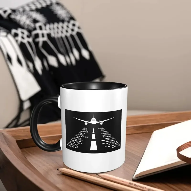 

Born To Fly Captain Stripes Flight Pilot Aviation Aviator Airplane Mug Ceramic Coffee Cups Tea Mugs Milk Cup Drinkware Gift