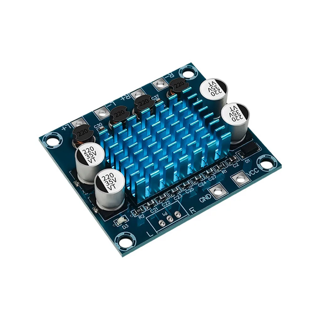 Dual Channel Digital Power Amplifier Board Replacement Wide Range Amp Module Audio Equipment Modified Replacing Parts