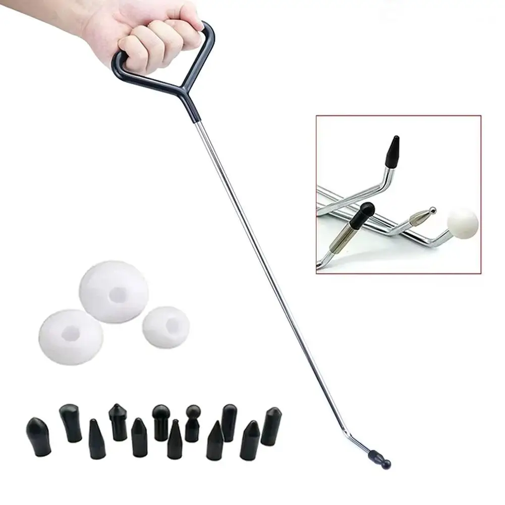 

НОВЫЕ стержни для удаления вмятин, новый дизайн, крючки, толкатель, черный автомобильный лом, наборы инструментов для ремонта вмятин без покраски, набор съемников Ding Hail