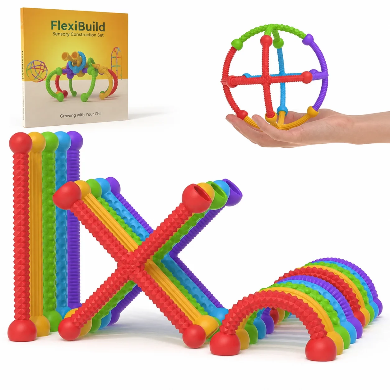 

Building Toys for Creative Play, Creative Construction Play Set