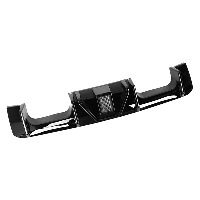 

Glossy Black Rear Diffuser with Led for BMW G80 G82 G83 M3 M4 2021+ Style ABS Rear Bumper Diffuser