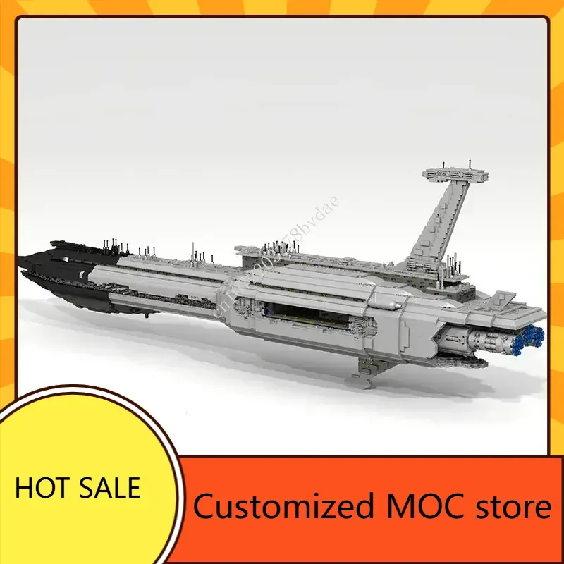 6984PCS Customized MOC StarPlan Invisible Hand Spaceship Military Space Wars Puzzle Christmas Puzzle Toy Children Birthday Gift