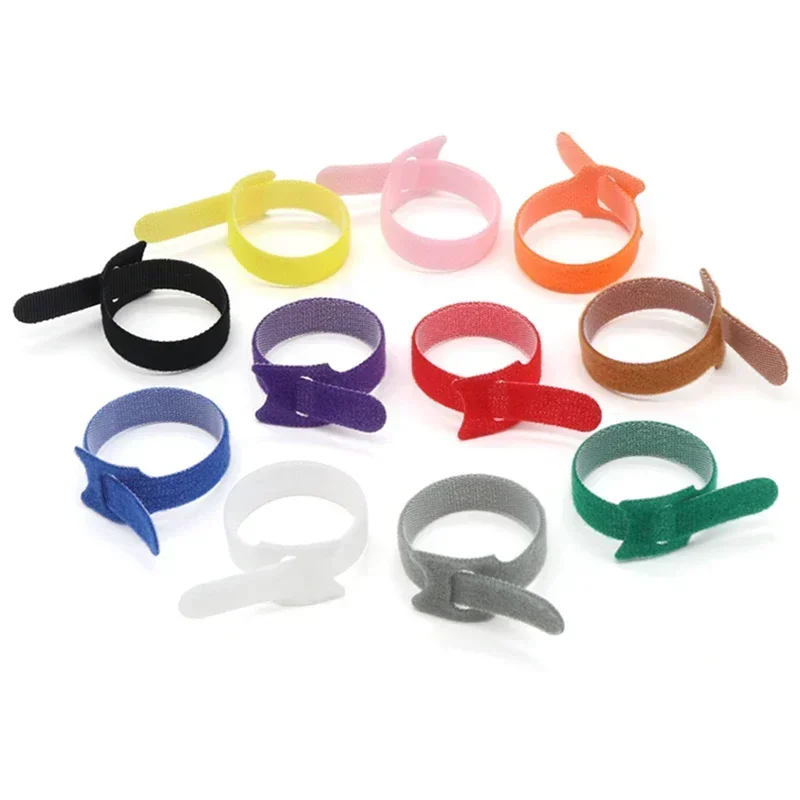 Fasten Cable Clearance Attache Plastic Flanges Nylon Strap Color Markers Protector Selected Wire Organizer and Cables Releasable