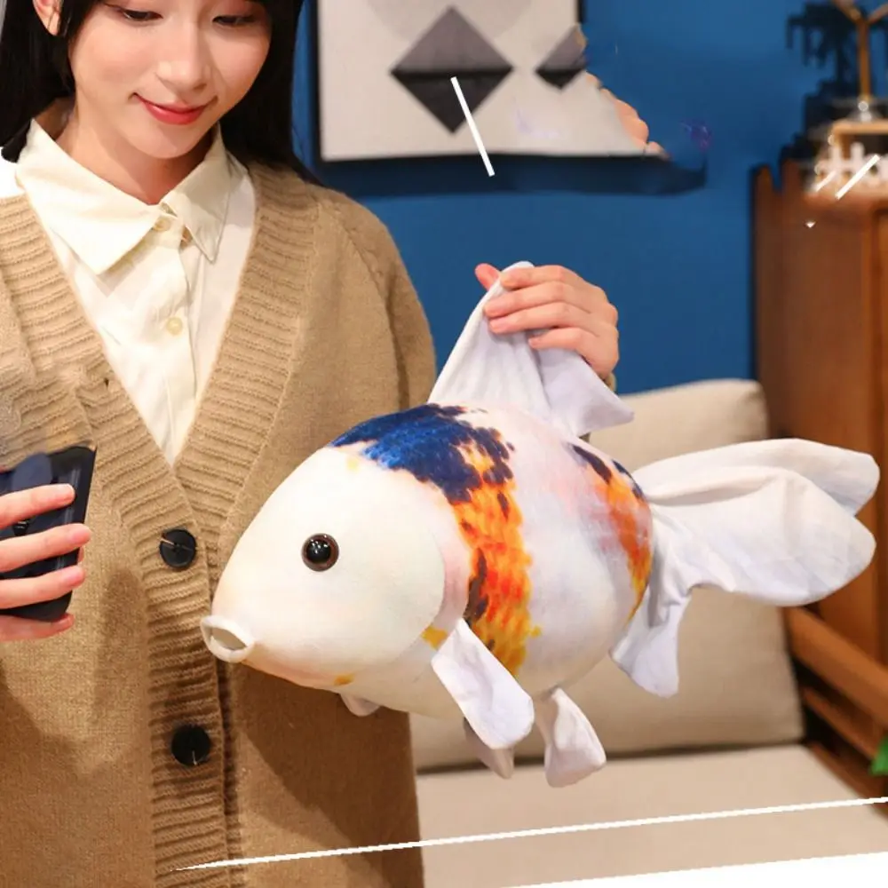 

Kawaii Stuffed Animal Simulated Goldfish Cartoon Green Cartoon Fish Stuffed 50cm Hugging Pillows Fish Anime Pillow Gifts