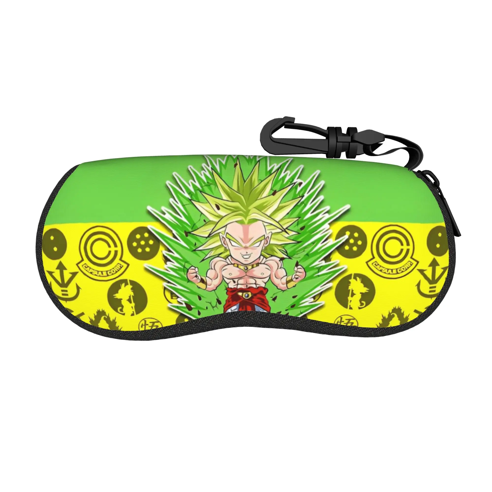 

Dragon Ball Z Broly Glasses Case Men Women Fashion Accessories Eyeglasses Protector Small Sunglasses Box