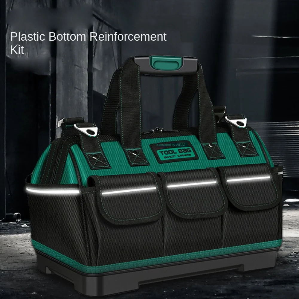 New Oxford Tool Bag Practical Portable Electrician's Bag Large Capacity Multi-Pocket Woodworking Handheld Tool Bag Electrician's