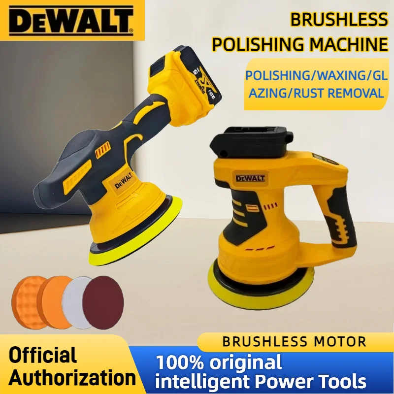 

Беспроводная полировальная машина DeWalt с цифровым дисплеем с 8 передачами, электрическая полировальная машина с долговечной батареей, инструменты для полировки и вощения автомобиля