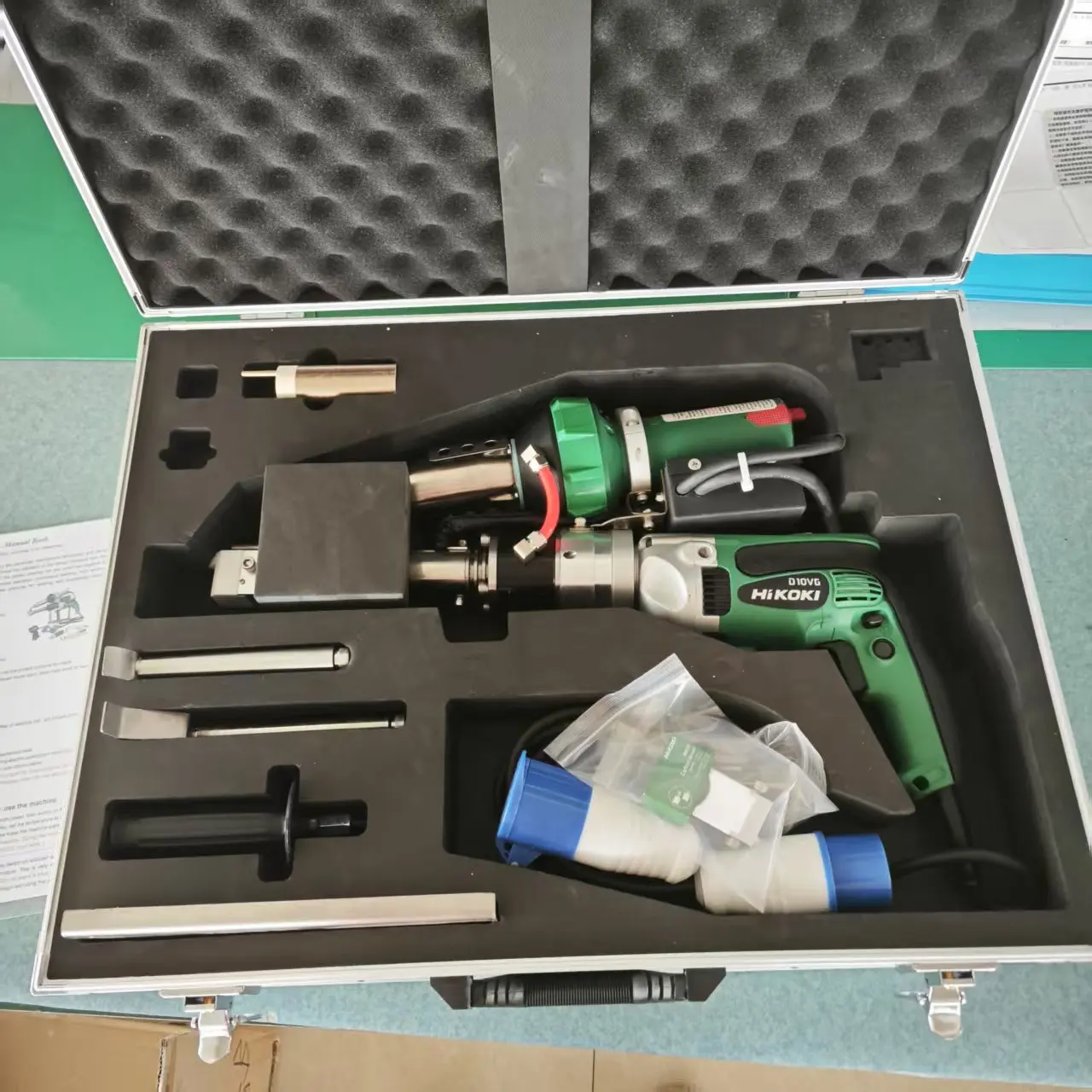 Rayma-A800 HDPE Pipe Welding Extrusion Welding Gun Hand Held Plastic Extrusion Welder Gun