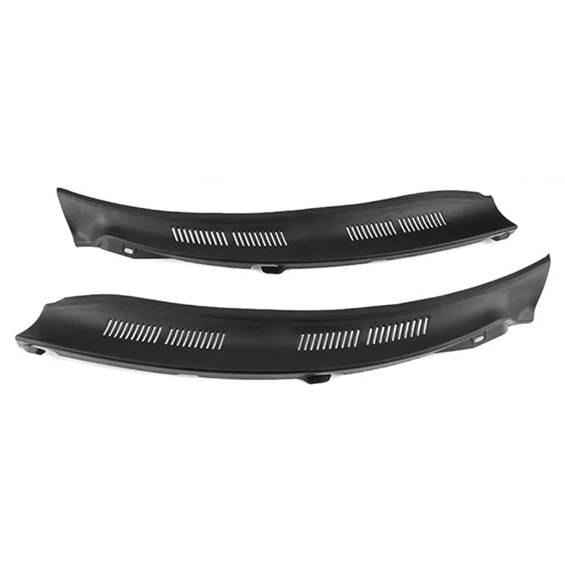 1Pair Front Windshield Wiper Cowl Trim Water Deflector Plate Neck Trim Panel For Mercedes Benz E-Class W210 1996-2002