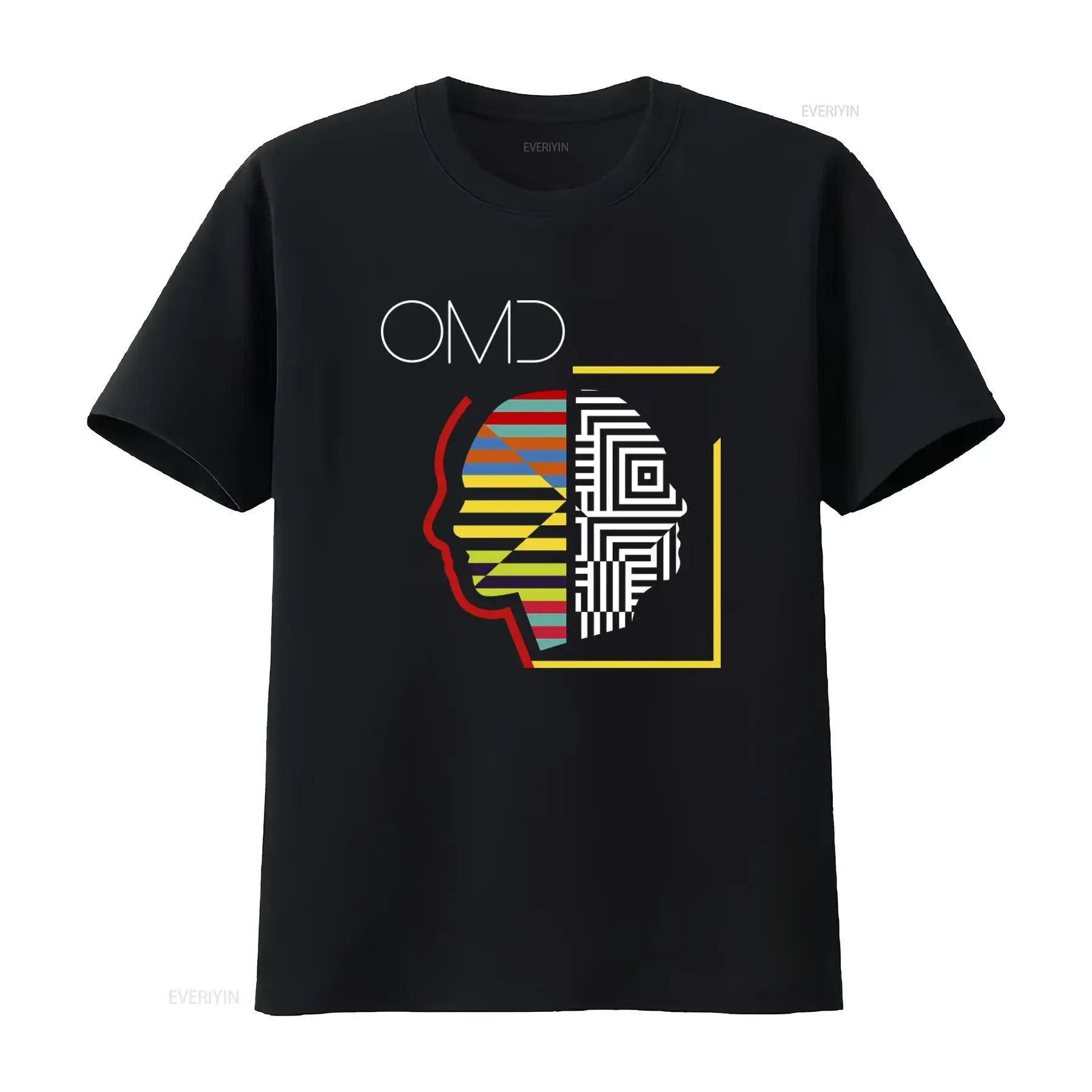 Stilvolles Omd Orchestral Manoeuvres In The Dark Musik-T-Shirt, beliebter neuer Trend, verfügbare Größen L, Xl, Vintage Washed Streetwear