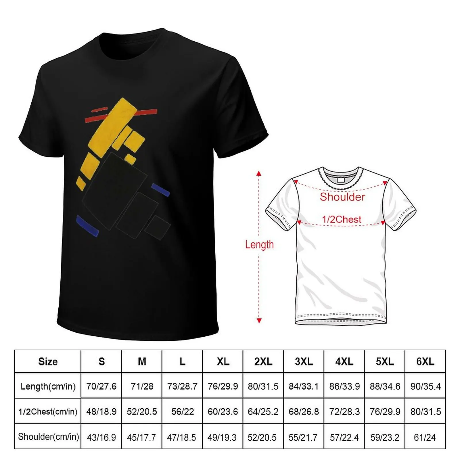 HD - Suprematist composition. Airplane flying, by Kazimir Severinovich Malevich 1915 High Definition T-Shirt