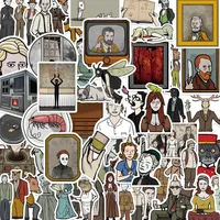 10/60Pcs Decoding Popular Games Rusty Lake Graffiti Stickers for DIY Suitcase Water Bottle Phone Laptop Guitar Car Skateboard