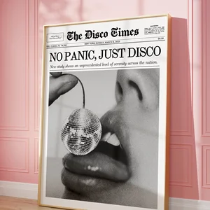 مطبوعات صحف نيويورك ، امرأة غنية تشرب صور النبيذ ، لوحة قماش بالأبيض والأسود الرجعية ، فن جدار ، ديكور منزلي عصري أفضل 8 بيع صورة امرأة عارية - No3