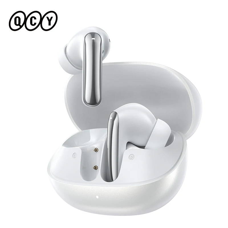 QCY Melobuds N20 HT20 Adaptieve hybride ruisonderdrukking -50dB Oordopjes Draadloze Bluetooth 6.0 oortelefoon 13 mm drivers Headsets 40 uur